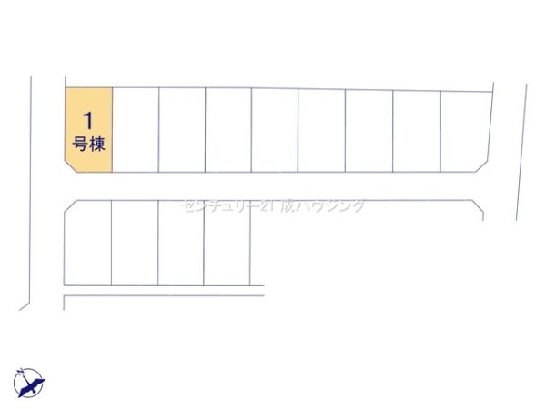 クレイドルガーデン　武蔵村山市残堀5丁目新築全13棟1号棟