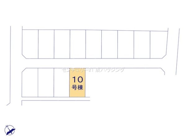 クレイドルガーデン　武蔵村山市残堀5丁目新築全13棟10号棟
