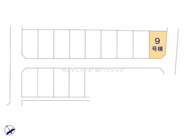クレイドルガーデン　武蔵村山市残堀5丁目新築全13棟9号棟