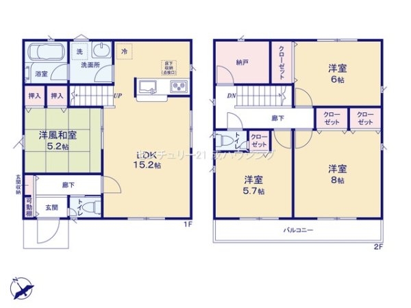 クレイドルガーデン　武蔵村山市残堀5丁目新築全13棟5号棟