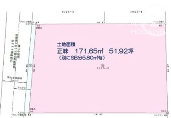 昭島市朝日町5丁目　売地