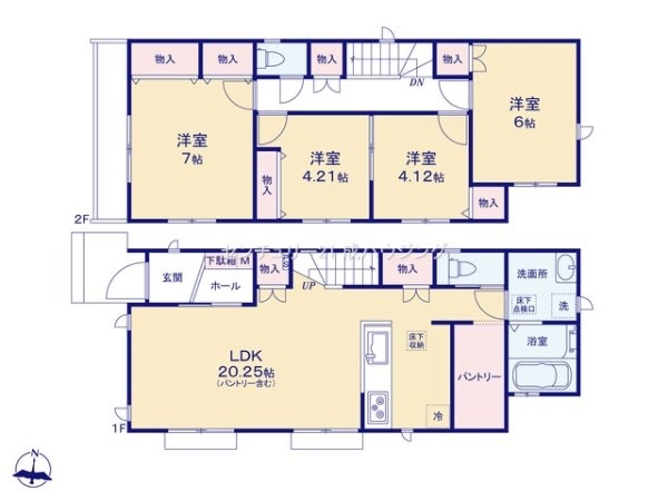 ハートフルタウン　立川市幸町4丁目　新築　全3棟　C号棟