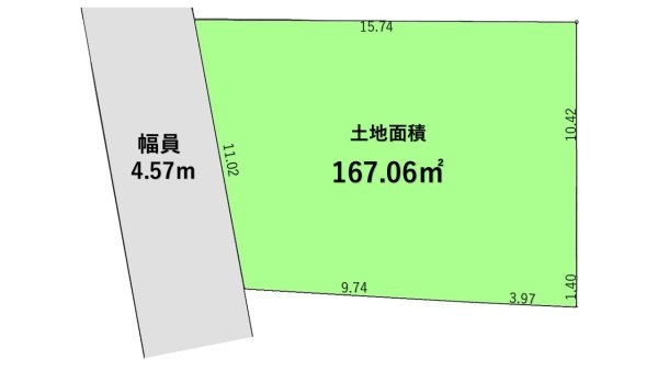 瑞穂町石畑　売地　全1区画