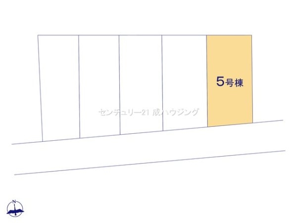 クレイドルガーデン　立川市幸町5丁目　新築　全5棟　5号棟