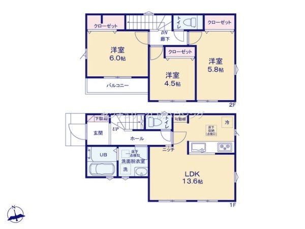 リナージュ　立川市砂川町7丁目　新築　全1棟