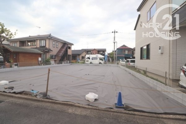 昭島市松原町5丁目の土地(前面道路含む現地写真)