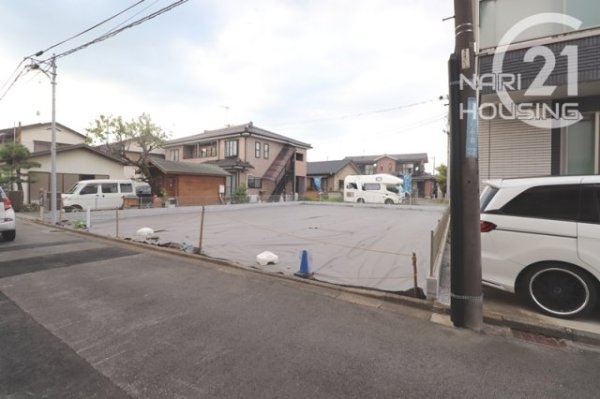 昭島市松原町5丁目の土地(前面道路含む現地写真)
