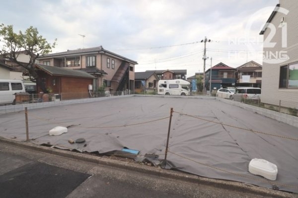 昭島市松原町5丁目の土地(前面道路含む現地写真)