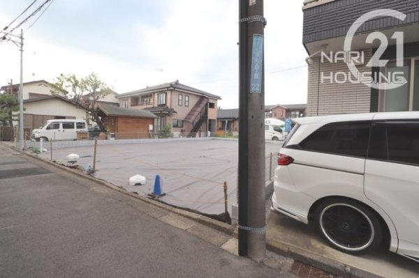 昭島市松原町5丁目の土地(前面道路含む現地写真)