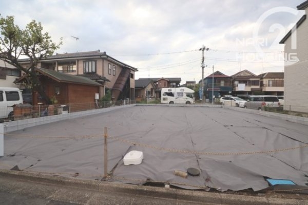 昭島市松原町5丁目の土地(前面道路含む現地写真)