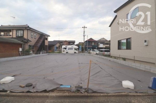 昭島市松原町5丁目の土地(前面道路含む現地写真)