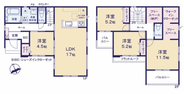 武蔵村山市三ツ木2丁目　新築　全1棟
