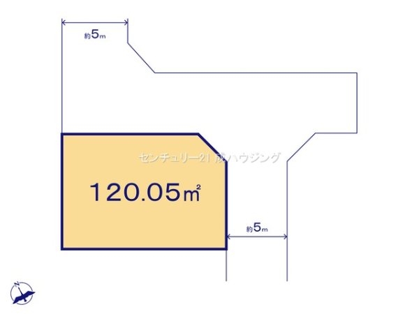 武蔵村山市三ツ木１丁目の土地