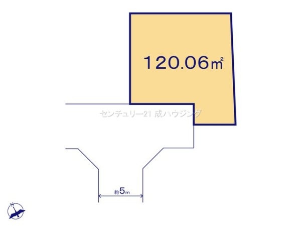 武蔵村山市三ツ木１丁目の土地