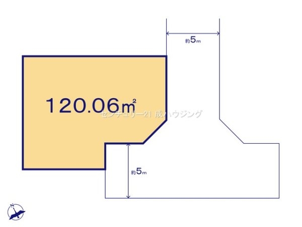 武蔵村山市三ツ木１丁目の土地
