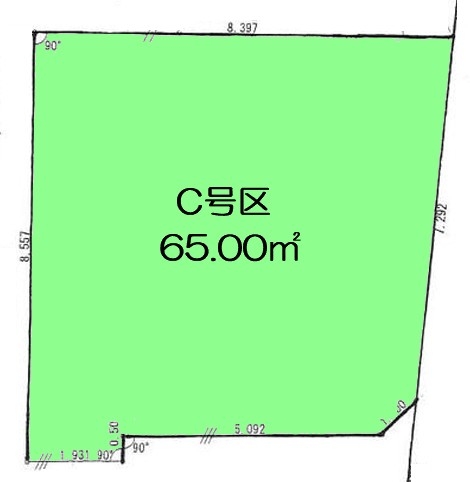 東大和市向原6丁目　売地　全4区画　C号区