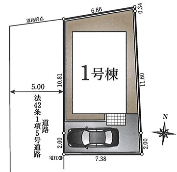 クレイドルガーデン　東大和市清水4丁目　新築　全1棟