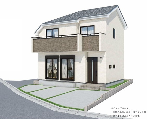 ハートフルタウン 武蔵村山市本町4丁目 新築 全1棟(完成予想図)