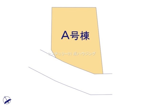 ハートフルタウン 武蔵村山市本町4丁目 新築 全1棟(区画図)