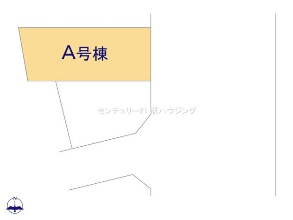 福生市武蔵野台1丁目　新築　全2棟　1号棟