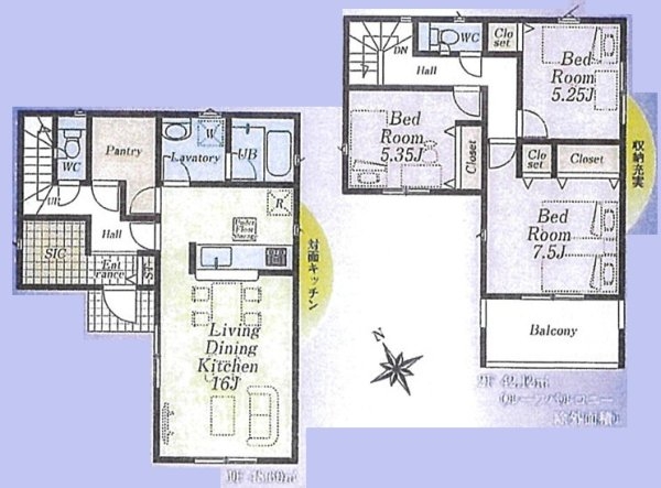 クレイドルガーデン あきる野市野辺 新築 全3棟 1号棟
