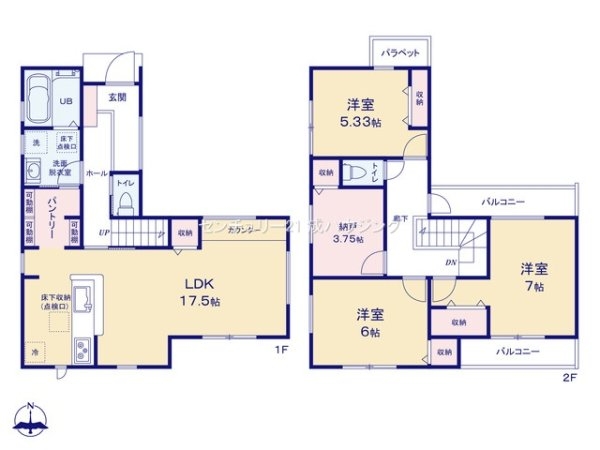 リーブルガーデン　武蔵村山市神明1丁目　新築　全6棟　1号棟