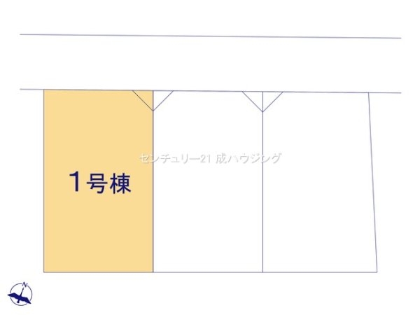 福生市熊川　新築　全3棟　1号棟