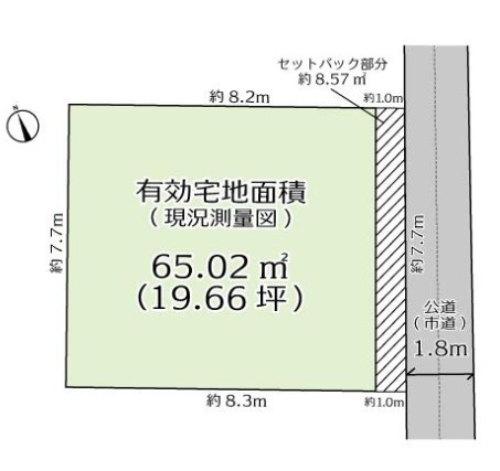 昭島市昭和町3丁目　売地
