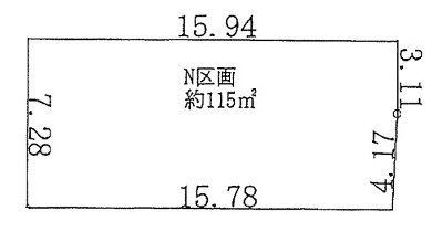 立川市幸町5丁目　売地　全14区画　N号区