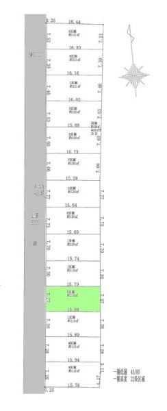 立川市幸町5丁目　売地　全14区画　K号区