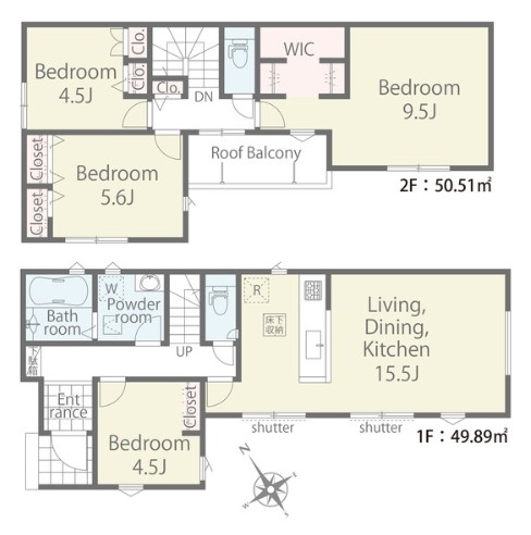 リナージュ 瑞穂町殿ケ谷 新築 全3棟 1号棟
