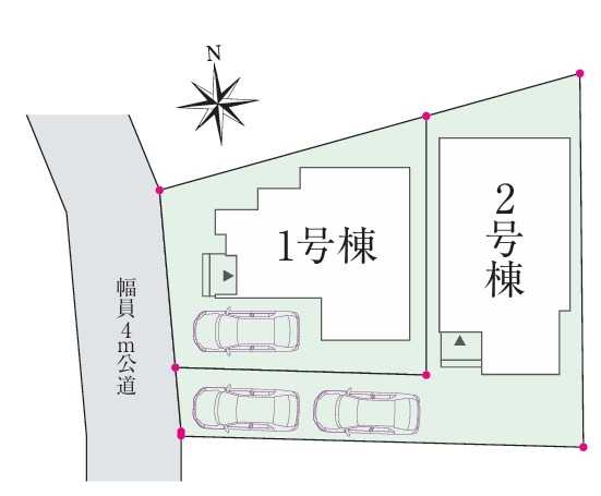 福生市熊川　新築　全2棟　1号棟