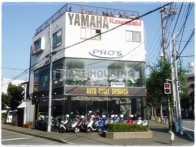 昭島市緑町１丁目の土地(オートサイクルシマダ松原店)