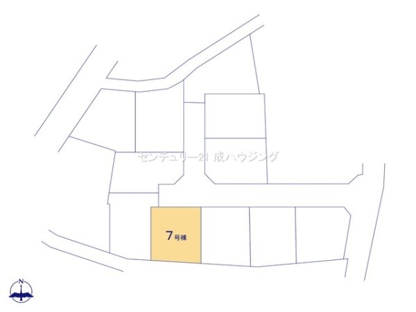 あきる野市野辺　売地　全10区画　7号区