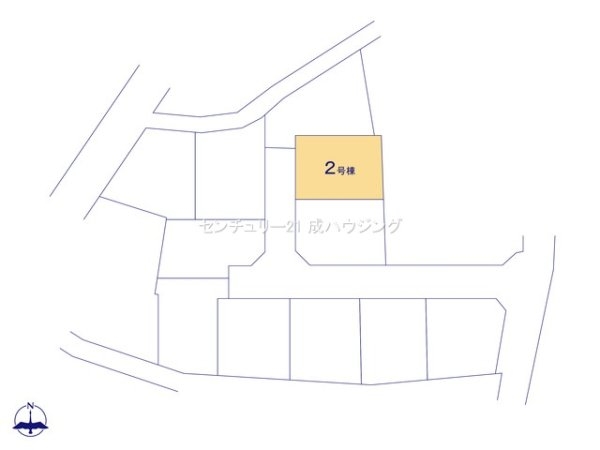 あきる野市野辺　売地　全10区画　2号区