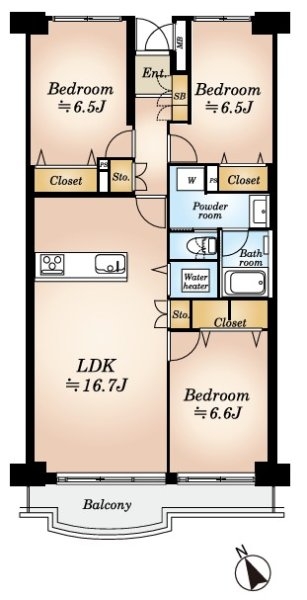 西武拝島ハイツ４号棟