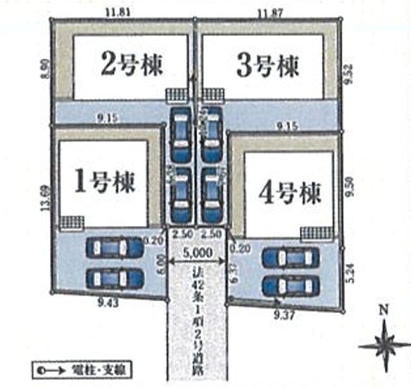 クレイドルガーデン　武蔵村山市大南5丁目　新築　全4棟4号棟