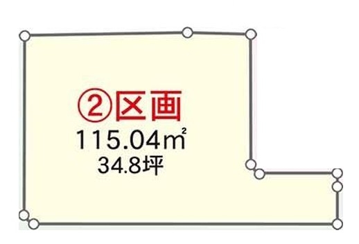 武蔵村山市三ツ木3丁目　売地　全3区画　2号区