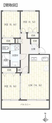 昭島つつじヶ丘ハイツ　22号棟
