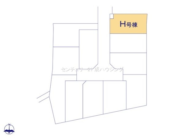 ハートフルタウン　東大和市狭山4丁目　新築　全11棟　H号棟