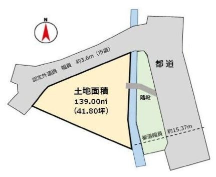 昭島市大神町4丁目　売地