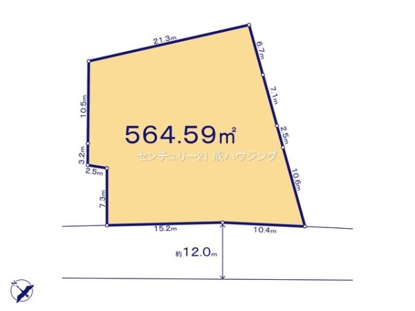 羽村市羽加美3丁目　売地