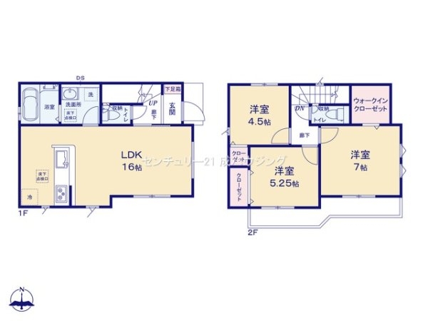 グラファーレ　昭島市上川原町3丁目　新築　全2棟　1号棟