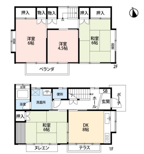 あきる野市草花　中古戸建