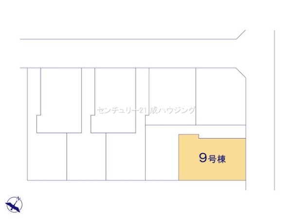 ブルーミングガーデン　羽村市緑ヶ丘4丁目　新築全9棟　9号棟