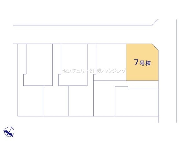 ブルーミングガーデン　羽村市緑ヶ丘4丁目　新築全9棟　7号棟