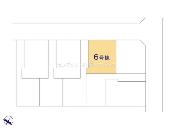 ブルーミングガーデン　羽村市緑ヶ丘4丁目　新築全9棟　6号棟