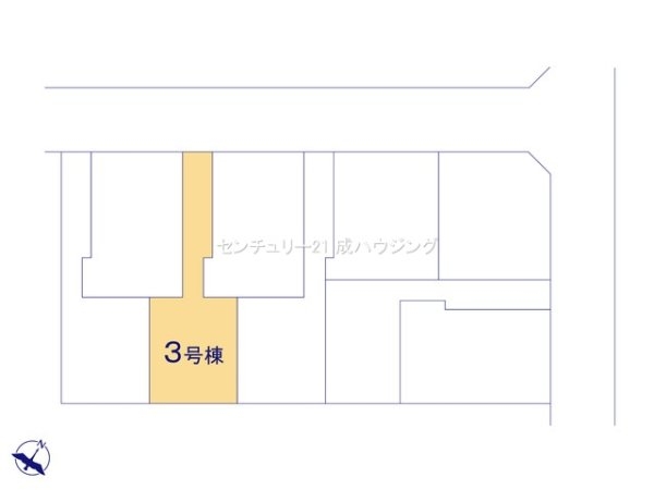 ブルーミングガーデン　羽村市緑ヶ丘4丁目　新築全9棟　3号棟
