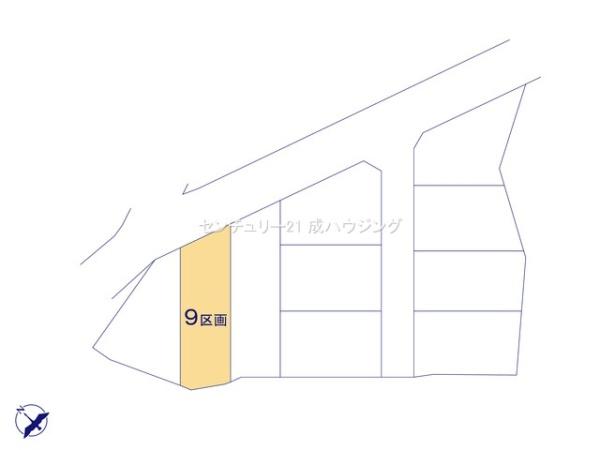 あきる野市平沢　売地　全10区画　9号区