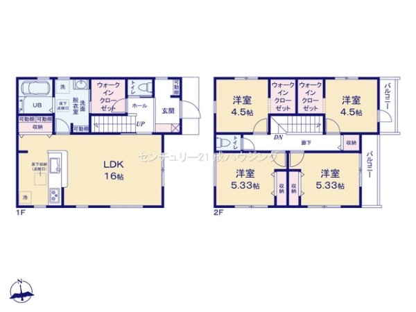 リーブルガーデン　東大和市芋窪4丁目　新築　全12棟12号棟